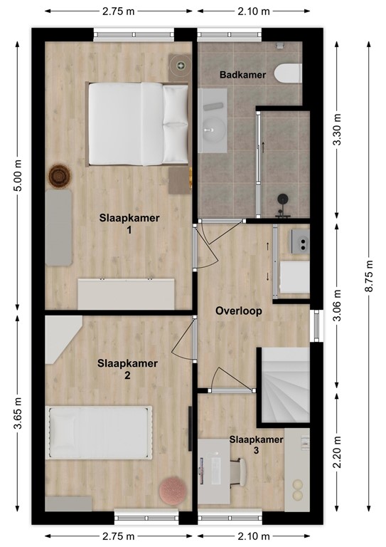 mediumsize floorplan
